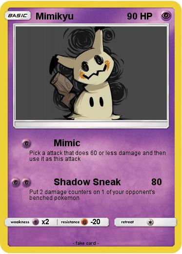 Pokemon Mimikyu
