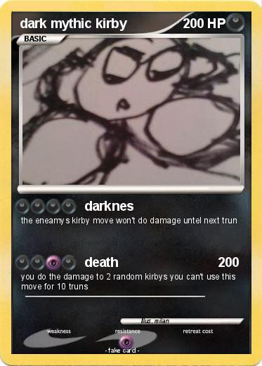 Pokemon dark mythic kirby