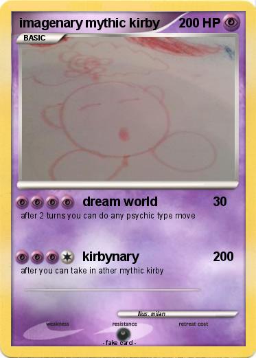 Pokemon imagenary mythic kirby