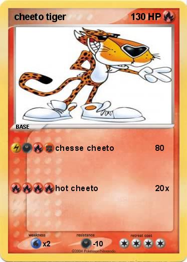 Pokemon cheeto tiger