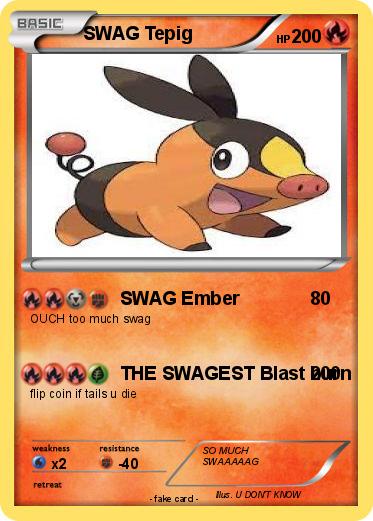 Pokemon SWAG Tepig