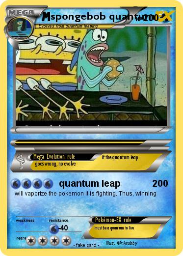 Pokemon spongebob quantum