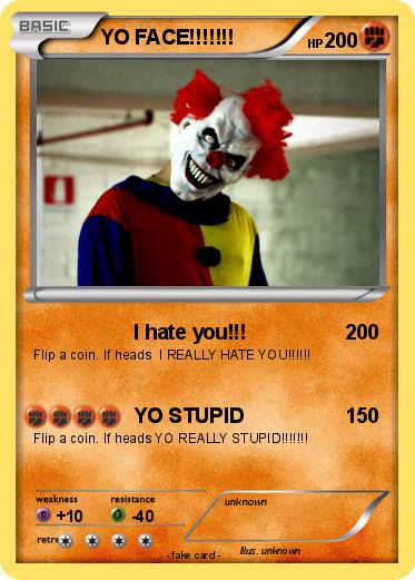 Pokemon YO FACE!!!!!!!