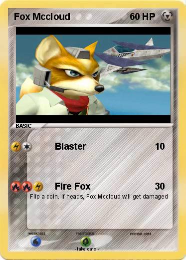 Pokemon Fox Mccloud