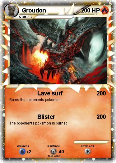 Pokemon Groudon