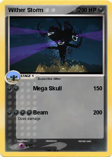 Pokemon Wither Storm