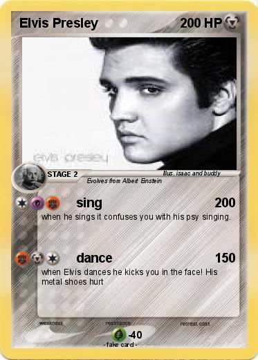 Pokemon Elvis Presley