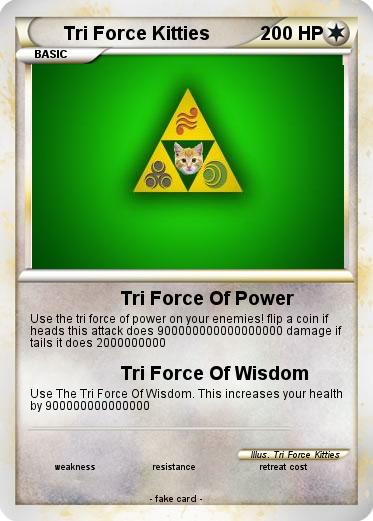 Pokemon Tri Force Kitties