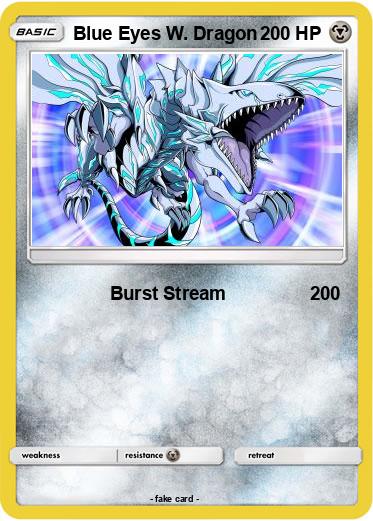 Pokemon Blue Eyes W. Dragon