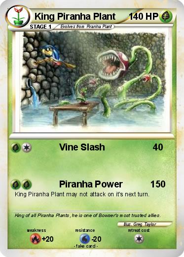 Pokemon King Piranha Plant