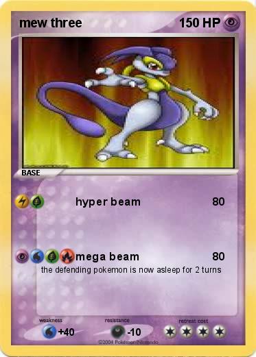 Pokemon mew three