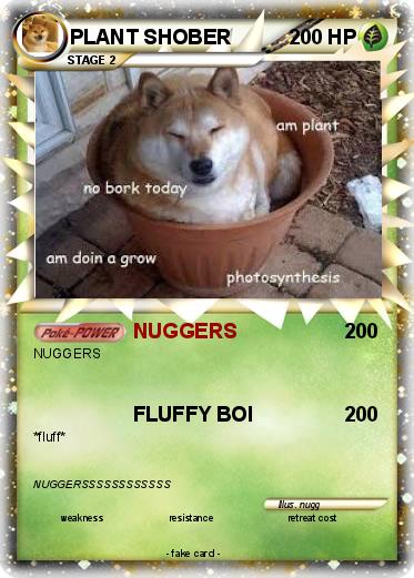 Pokemon PLANT SHOBER
