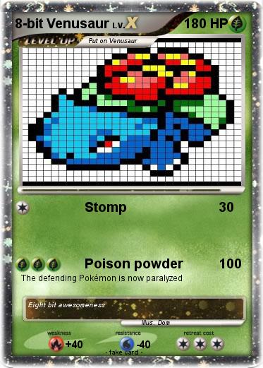 Pokemon 8-bit Venusaur