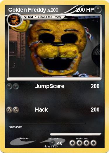 Pokemon Golden Freddy