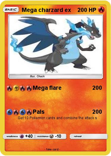Pokemon Mega charzard ex
