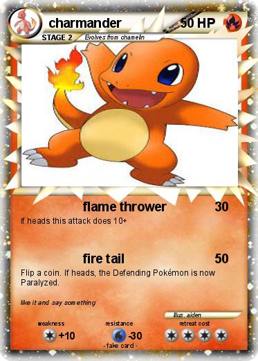 Pokemon charmander