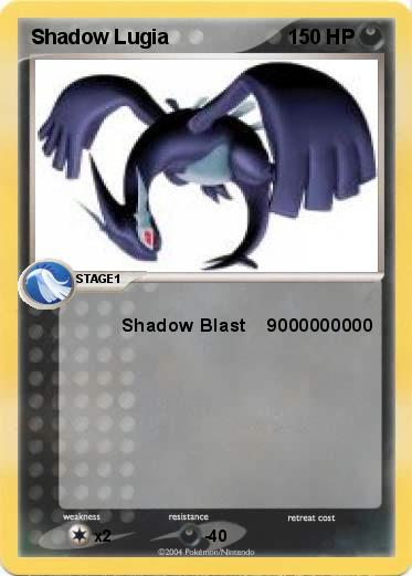 Pokemon Shadow Lugia
