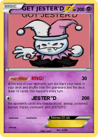 Pokemon GET JESTER'D