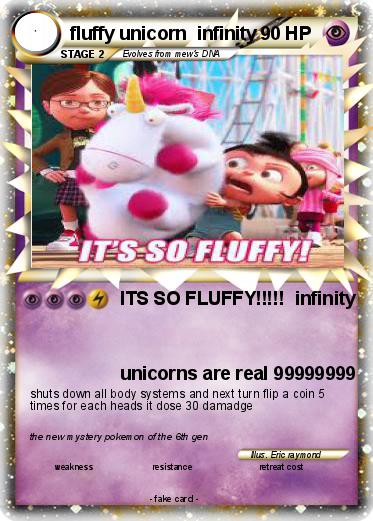 Pokemon fluffy unicorn  infinity