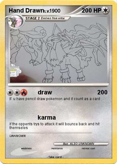 Pokemon Hand Drawn