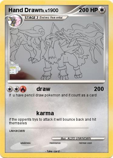 Pokemon Hand Drawn