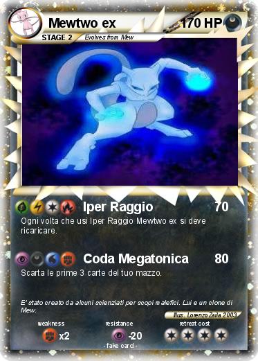 Pokemon Mewtwo ex