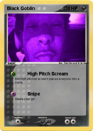 Pokemon Black Goblin