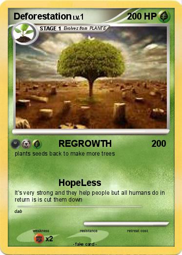 Pokemon Deforestation