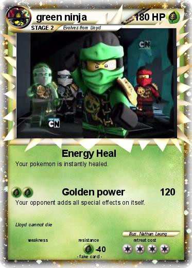 Pokemon green ninja
