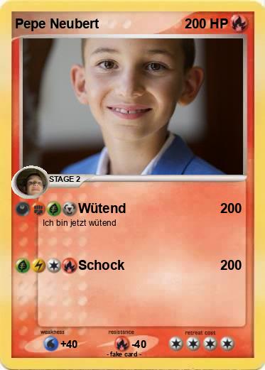 Pokemon Pepe Neubert