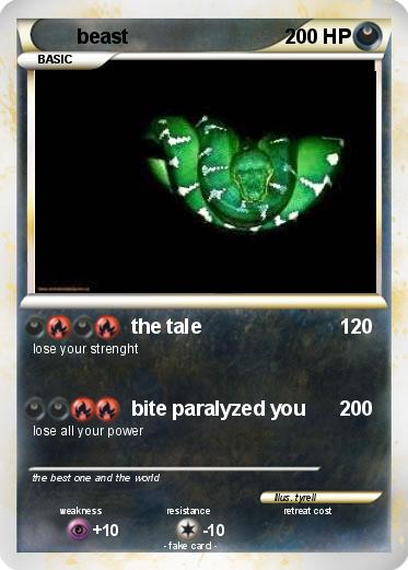 Pokemon beast