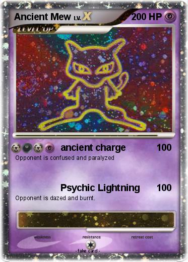 Pokemon Ancient Mew
