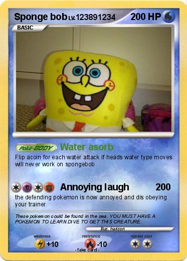 Pokemon Sponge bob