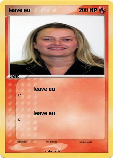 Pokemon leave eu