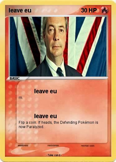 Pokemon leave eu