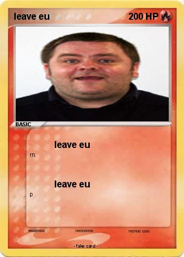 Pokemon leave eu