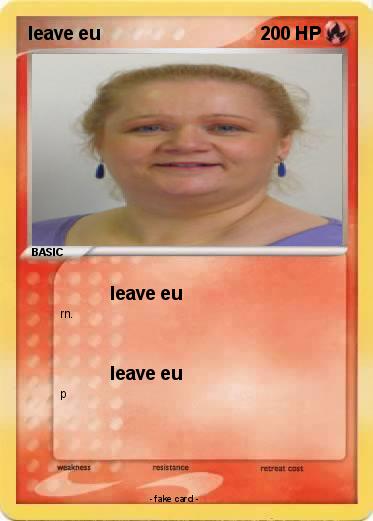 Pokemon leave eu