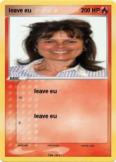 Pokemon leave eu