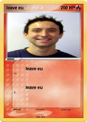 Pokemon leave eu