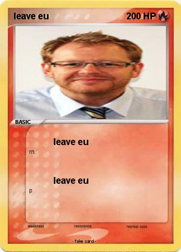 Pokemon leave eu