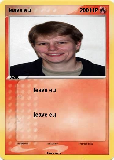 Pokemon leave eu