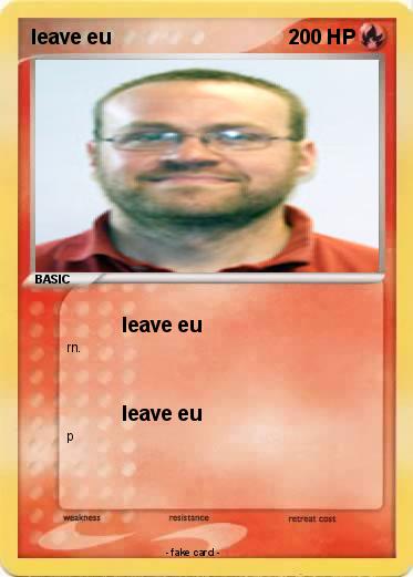 Pokemon leave eu