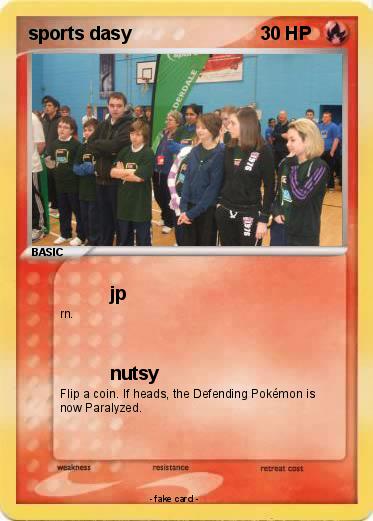 Pokemon sports dasy