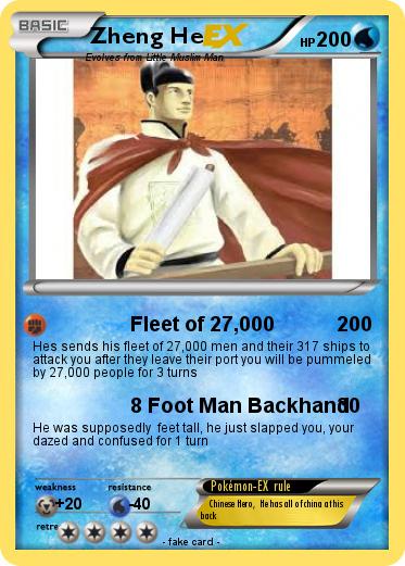 Pokemon Zheng He