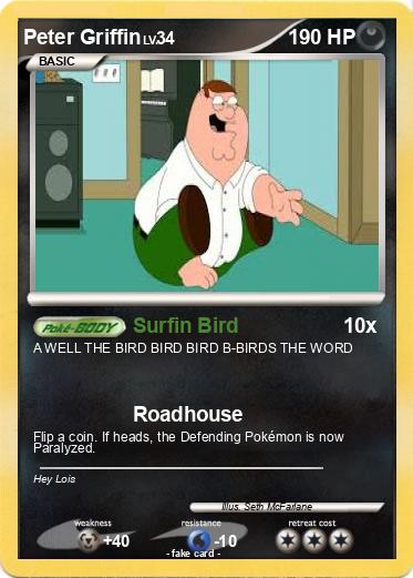 Pokemon Peter Griffin