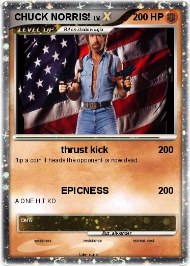 Pokemon CHUCK NORRIS!