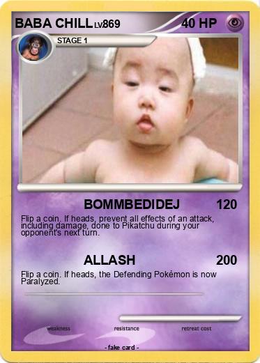 Pokemon BABA CHILL