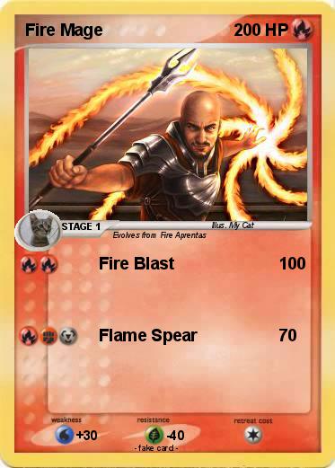 Pokemon Fire Mage