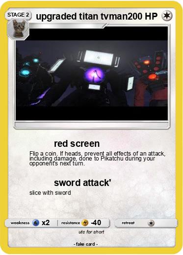 Pokemon upgraded titan tvman