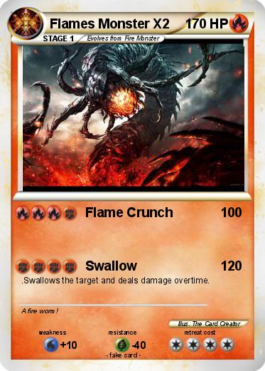 Pokemon Flames Monster X2